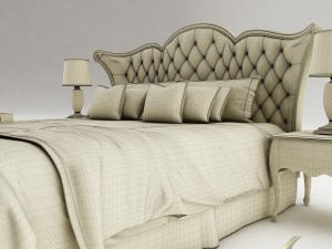 bedroom set 026 Model 3D