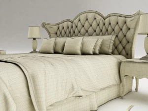 bedroom set 026 3D Model