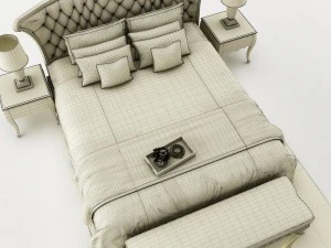 bedroom set 026 3D Model