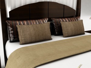 bedroom set 027 Model 3D
