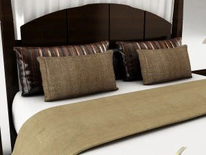 bedroom set 027 3D Model