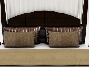 bedroom set 027 Model 3D