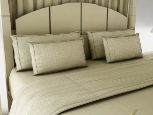 bedroom set 027 3D Model
