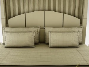 bedroom set 027 3D Model