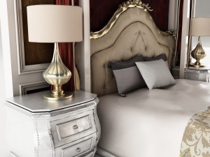 bedroom set 029 3D Model
