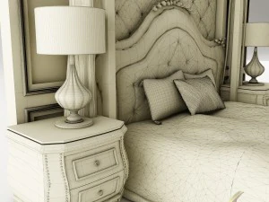 jogo de quarto 029 Modelo 3D