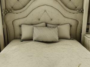 bedroom set 029 3D Model