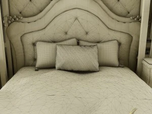 jogo de quarto 029 Modelo 3D