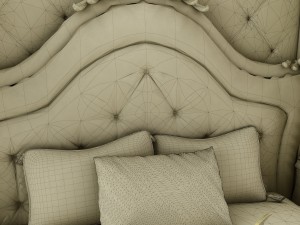 bedroom set 029 3D Model