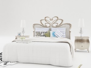 bedroom set 030 3D 모델