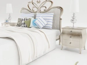 bedroom set 030 3D Model