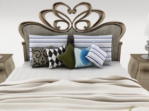 bedroom set 030 3D 모델
