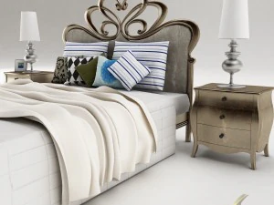 bedroom set 030 3D Model