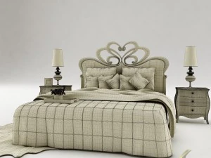 bedroom set 030 3D Model