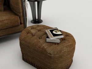 sofa set 002 3D Model