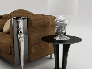 sofa set 002 3D Model