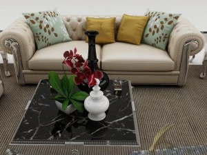 sofa set 006 3D Model