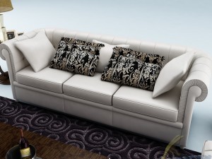 sofa set 013 3D मॉडल