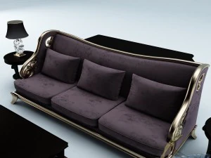 sofa set 014 3D Model