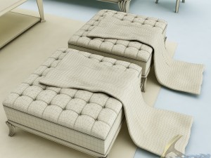 sofa set 014 3Dモデル