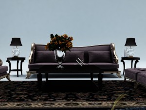 sofa set 014 3Dモデル