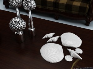 sofa set 015 3D-Modell