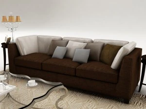 sofa set 016 3D Model