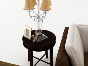 sofa set 016 3D Model