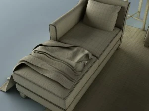 sofa set 016 3D Model