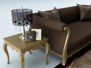 sofa set 017 3D Model