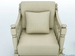 sofa set 021 3D Model