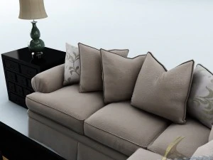 sofa set 023 3D Model