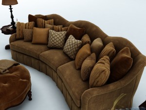 sofa set 024 3D 模型
