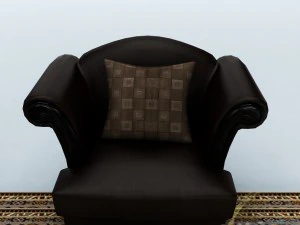 sofa set 028 3D Model