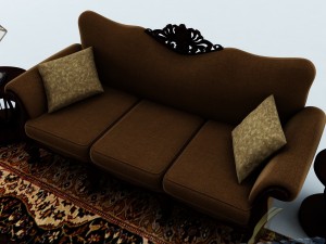 sofa set 029 3Dモデル