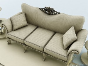 sofa set 029 3Dモデル