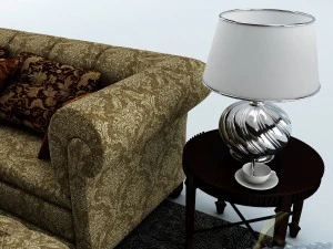 sofa set 030 3D Model