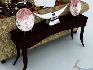 sofa set 031 3D मॉडल
