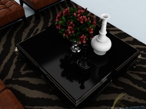 sofa set 032 Model 3D