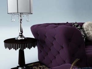 sofa set 034 Model 3D