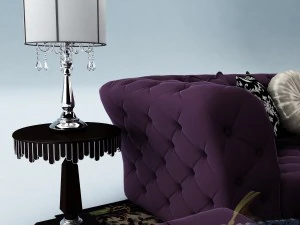 sofa set 034 3D Model