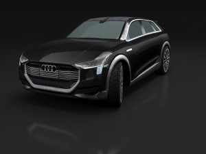 audi e-tron quattro concept 2015 Model 3D