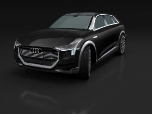 audi e-tron quattro concept 2015 3D Model