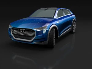 audi e-tron quattro concept 2015 3D Model