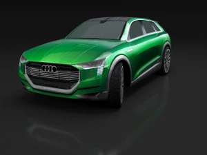 audi e-tron quattro concept 2015 3D Model