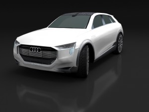audi e-tron quattro concept 2015 Model 3D