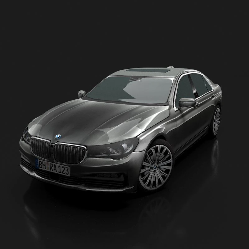 bmw series g11 2016 3D Model .c4d .max .obj .3ds .fbx .stl .blend 