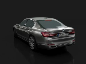 bmw series g11 2016 3D Model