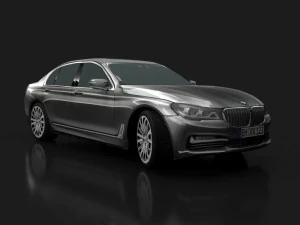 bmw series g11 2016 3D Model
