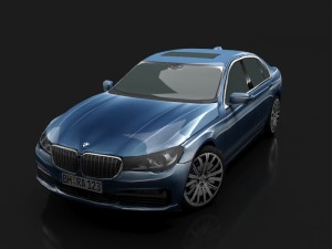bmw series g11 2016 3D Model